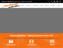 Tablet Screenshot of madness-bolivia.com